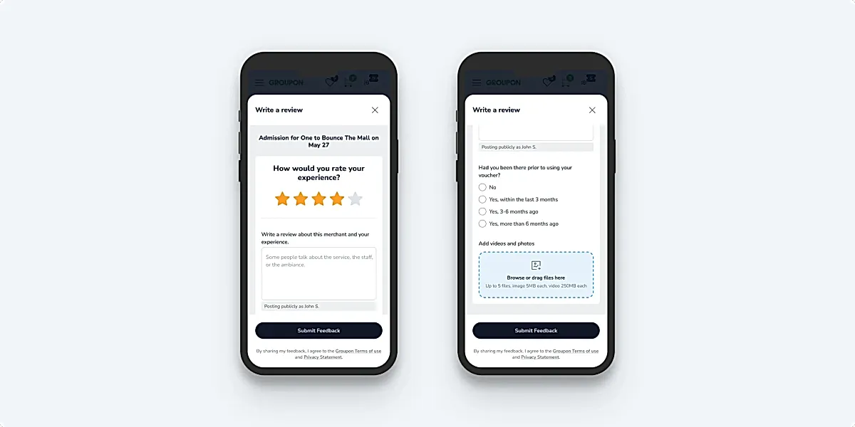 Customer reviews